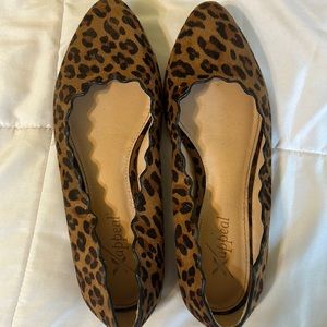 Women’s cheetah flats